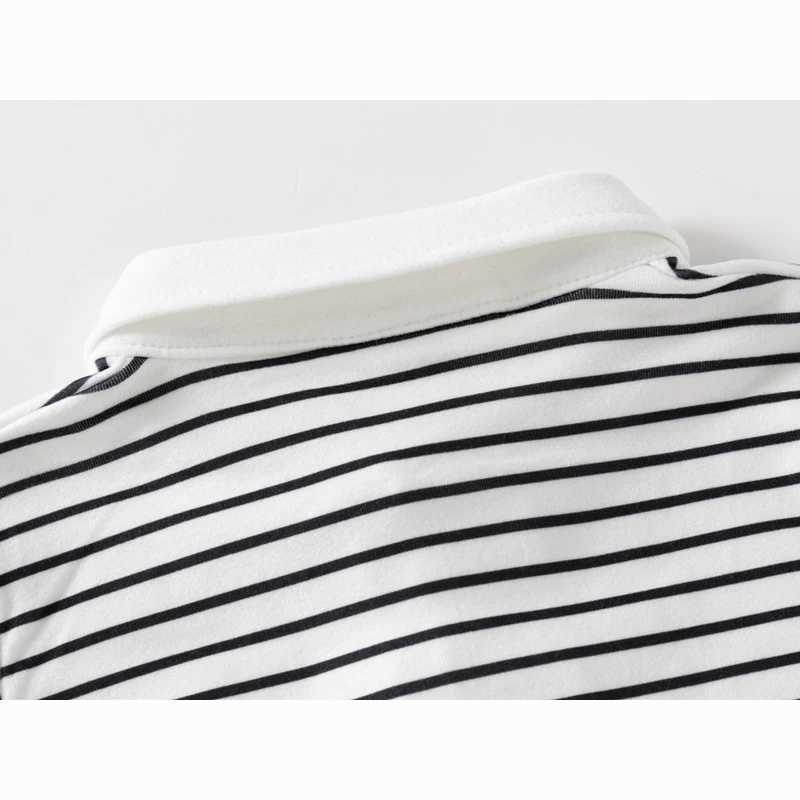 Preschool boys new polo shirts childrens clothing spring and autumn full sleeved cotton tops casual breathable sportswear baby clothing W241223