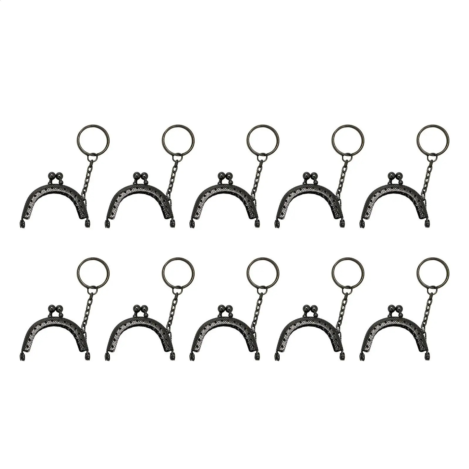 Wallet clasp 10Pcs 5cm metal wallet with coin bag accessory DIY craftsmanship 241223