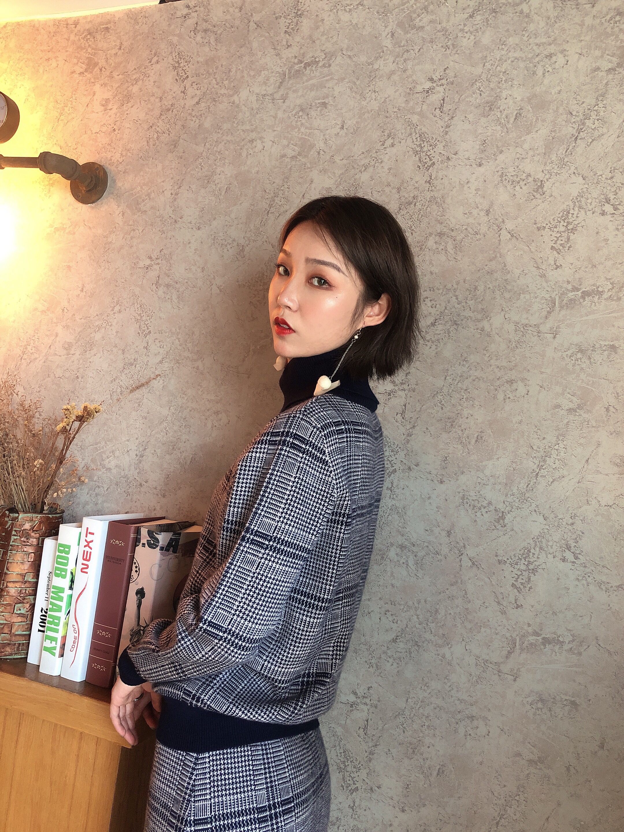 High-End Women's Wool Sweater - Fashionable Bottom Top for Fall & Winter