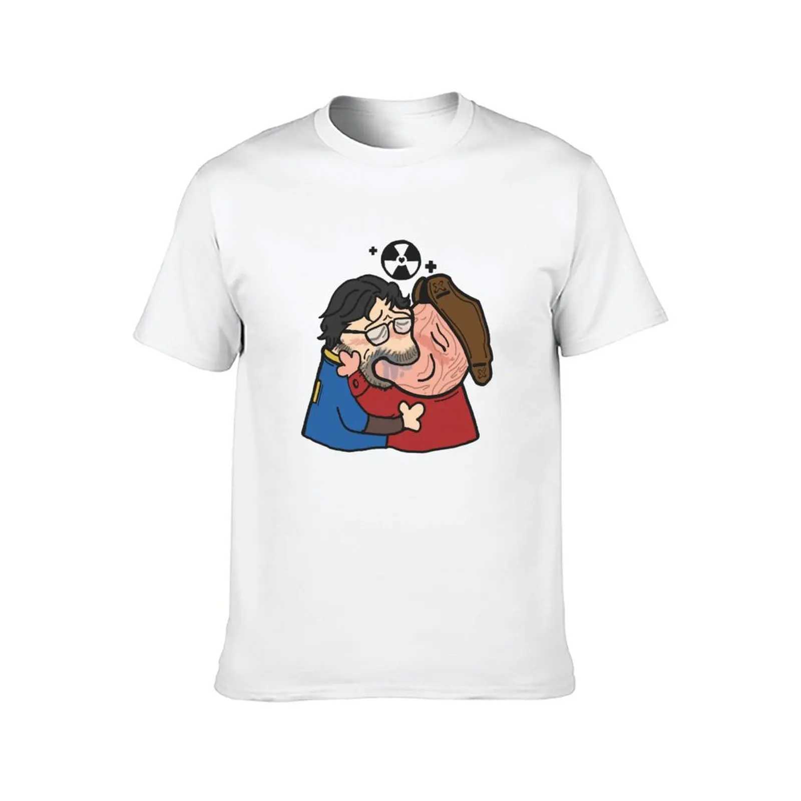 Sole x Hancock Sloppy Kiss Allout 4 T-Shirt Boys Animal Print Anime Pure White T-shirt Mens Wear W241223
