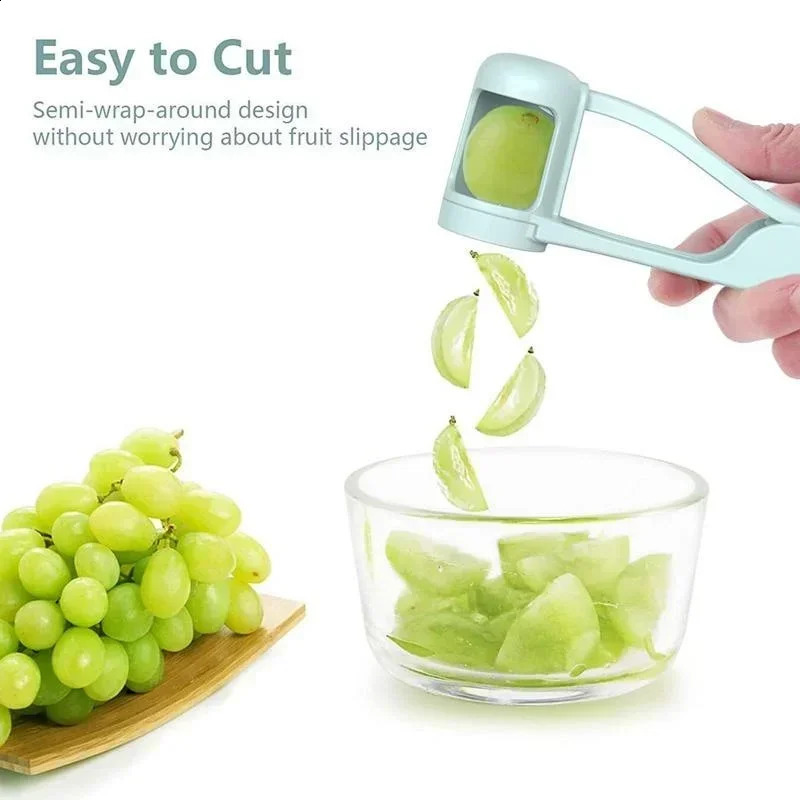 Tomato slicer grape cutting tool cherry fruit salad separator rens small kitchen accessories cutting tool 241223CJ