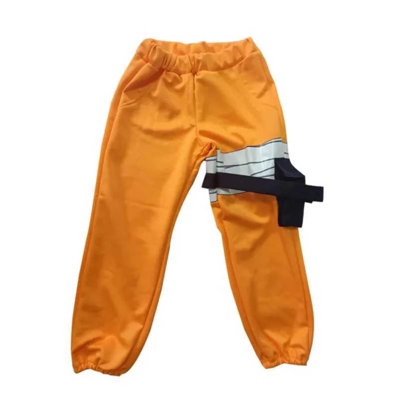 Cosplay Hot s Uzumaki Akatsuki Cosplay Boys Girls Uzumaki Jacket Pants Headband Wig props Child Uniform Kunai Halloween Costume S2412241