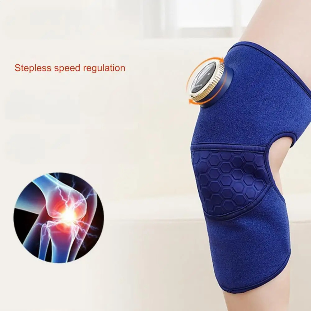 Wireless Vibration Knee Massager Electric Heating Constant Temperature Warm Knee Pad Shoulder Pad Compress Massage 241224