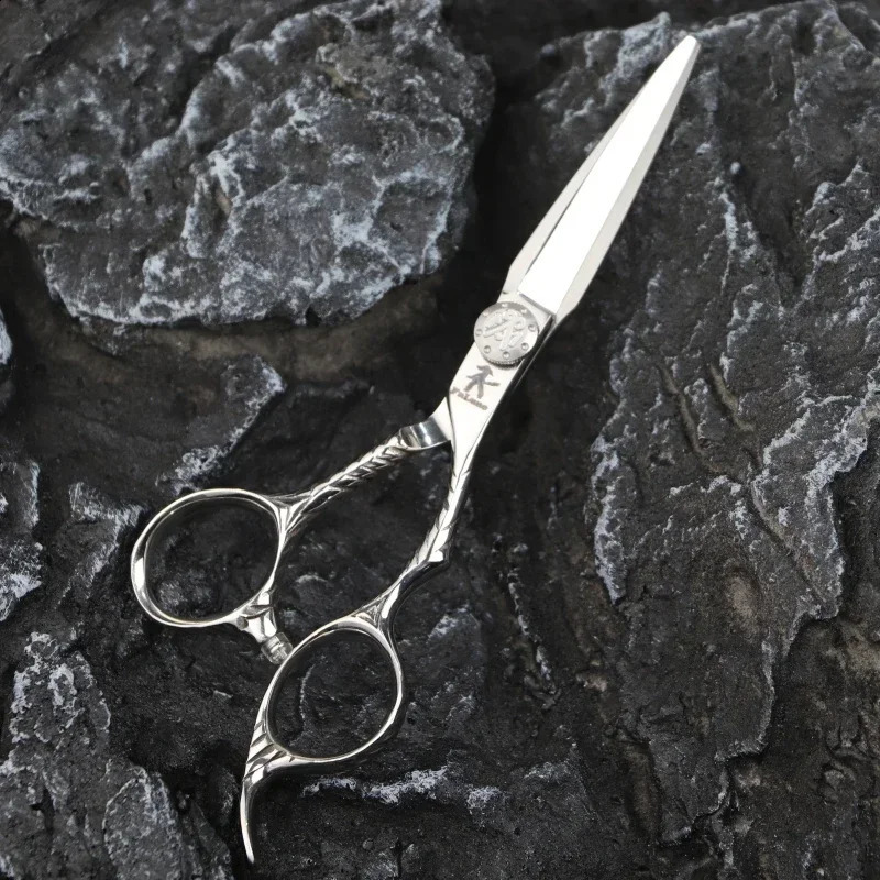 Fnlune 6.0 Professional Hairdressing Scissors Salon Barber Accessories Haircut Machine Thinning Shear HairdresserS Scissors 241224