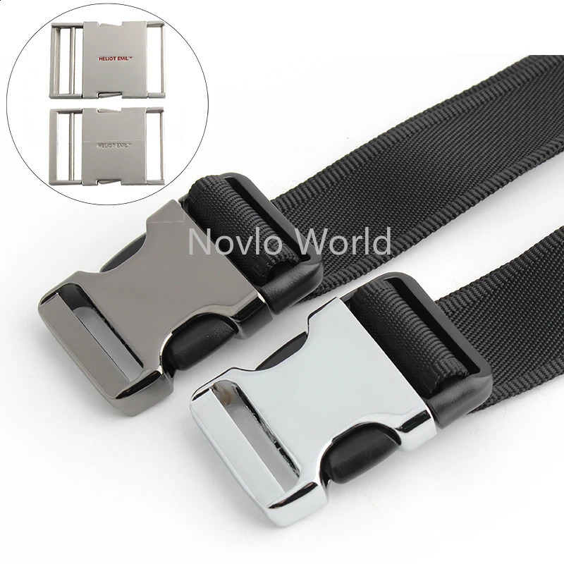 20-100 pieces of 4-color 68 * 39mm metal backpack with buckle and side release buckle for backpack strap and leather craftsmanship DIY 241223