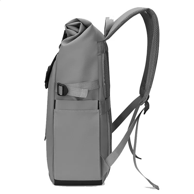 Mens travel backpack Mens folding roll-up cycling backpack Mens outdoor leisure backpack laptop bag 241224