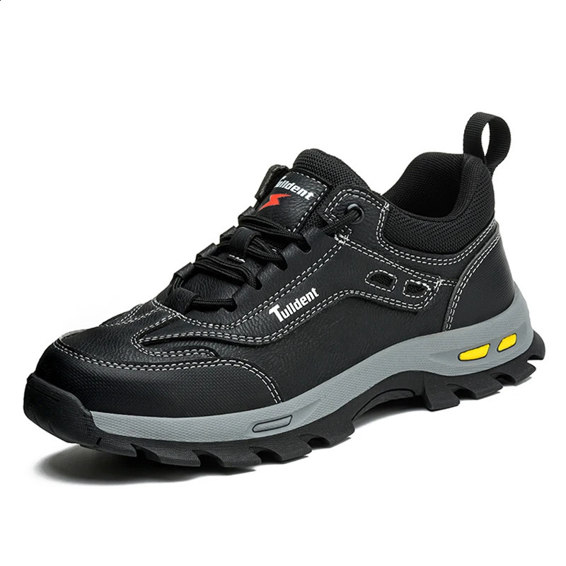 Work safety shoes mens safety boots shock resistant perforated work shoes sports shoes mens work boots durable 10kV 241223