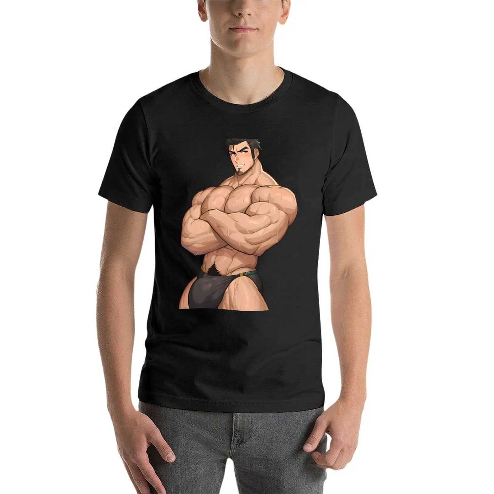 Bara Thin Bulge T-shirt Flat Mens T-shirt Large and High W241223