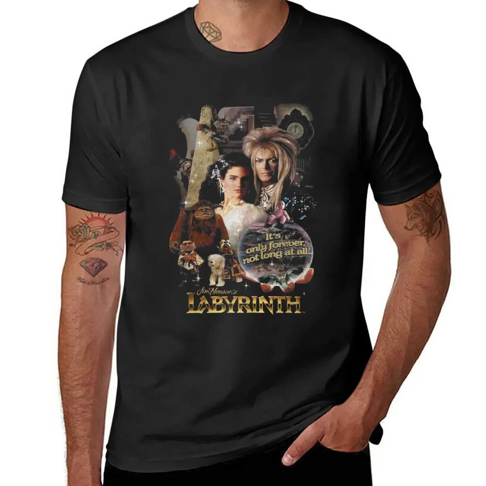 Maze Movie Idol Art Gift for Fans T-shirt Black T-shirt Graphic T-shirt White T-shirt Men W241223