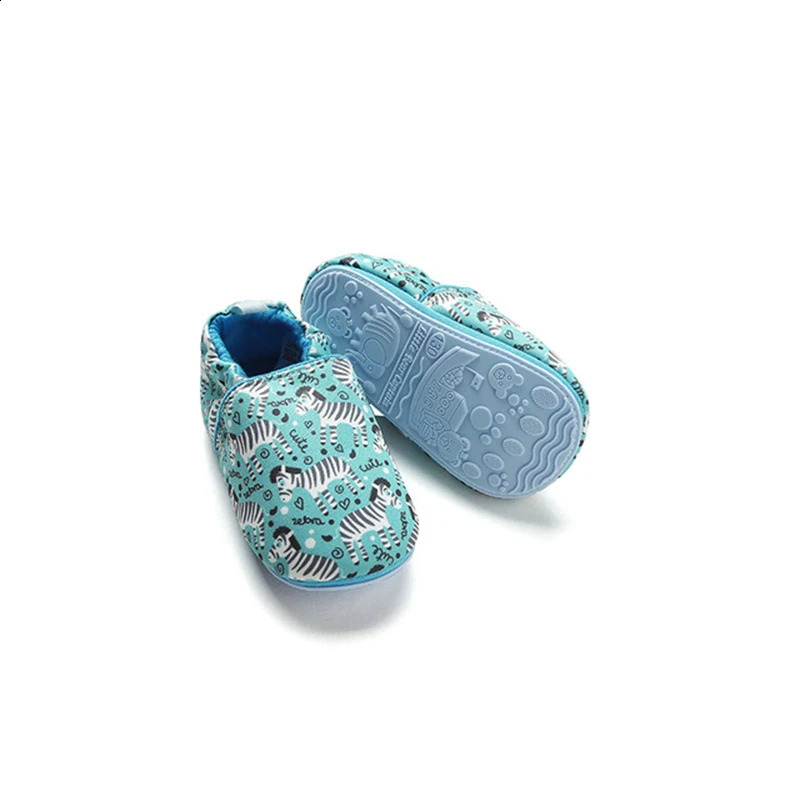 Baby Shoes Adorable Infant Slippers Toddler Baby Boy Girl Knit Crib Shoes Cute Cartoon Anti-slip Prewalker Baby Slippers 241223