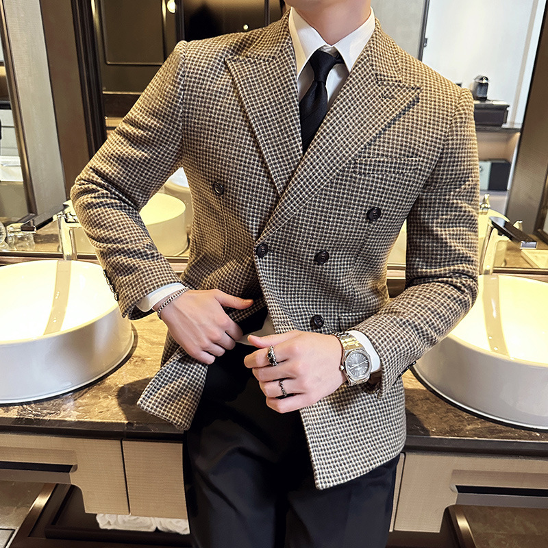 3231 Black Slim Fit Business Formal Suit - Professional Wear