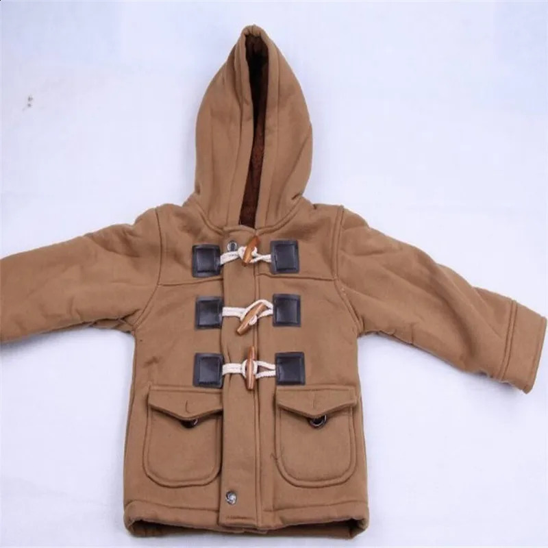 Baby Boys Jacket Coat Children Winter Hoodies Kids Outerwear Clothes Infant Warm Thick Overcoat Outwear Sweater Fur Foat Tops 241223