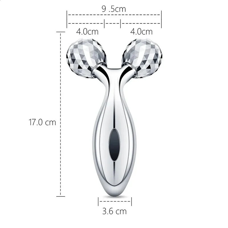 3D Roller Massager Beauty Device For Muscle Lifting Skin Care Manual Women Men 241213