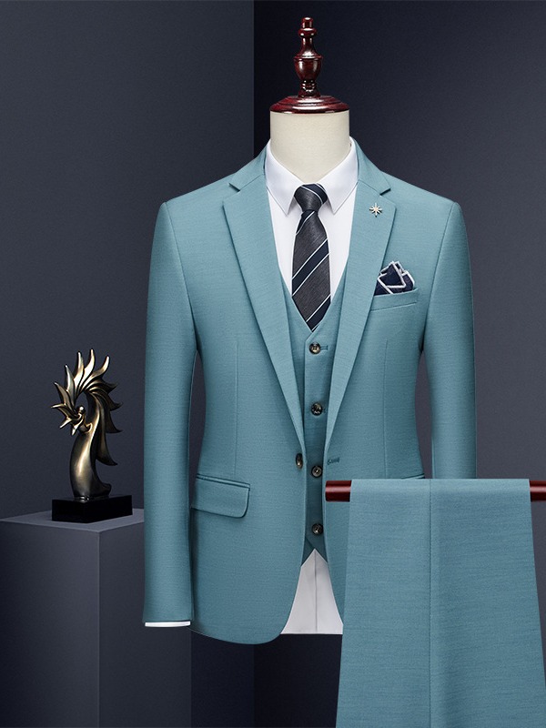 S1223Professional formal suit small suit Korean style slim fit best man groom wedding dress