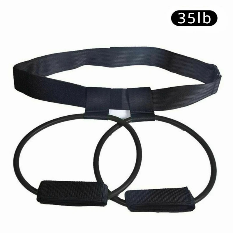 Muscle Strength Training Resistance Band Legs Waist Belt Pedal Exercise Body Building Workout Elastic Bands Fitness Equipment 241216