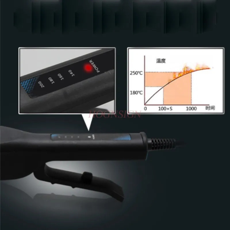 Corn Ceramic Plywood Barber Shop Special Pad Hair Straightening Hair Artifact Corn Must Straight Clip Sale 241224
