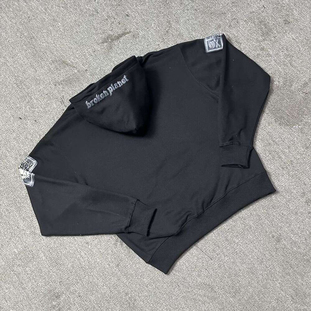 Y2k Mens Clothing Men Graphic Printed Quality Heavyweight Loose Pullover Streetwear High Street BP Hoodies ropa hombre