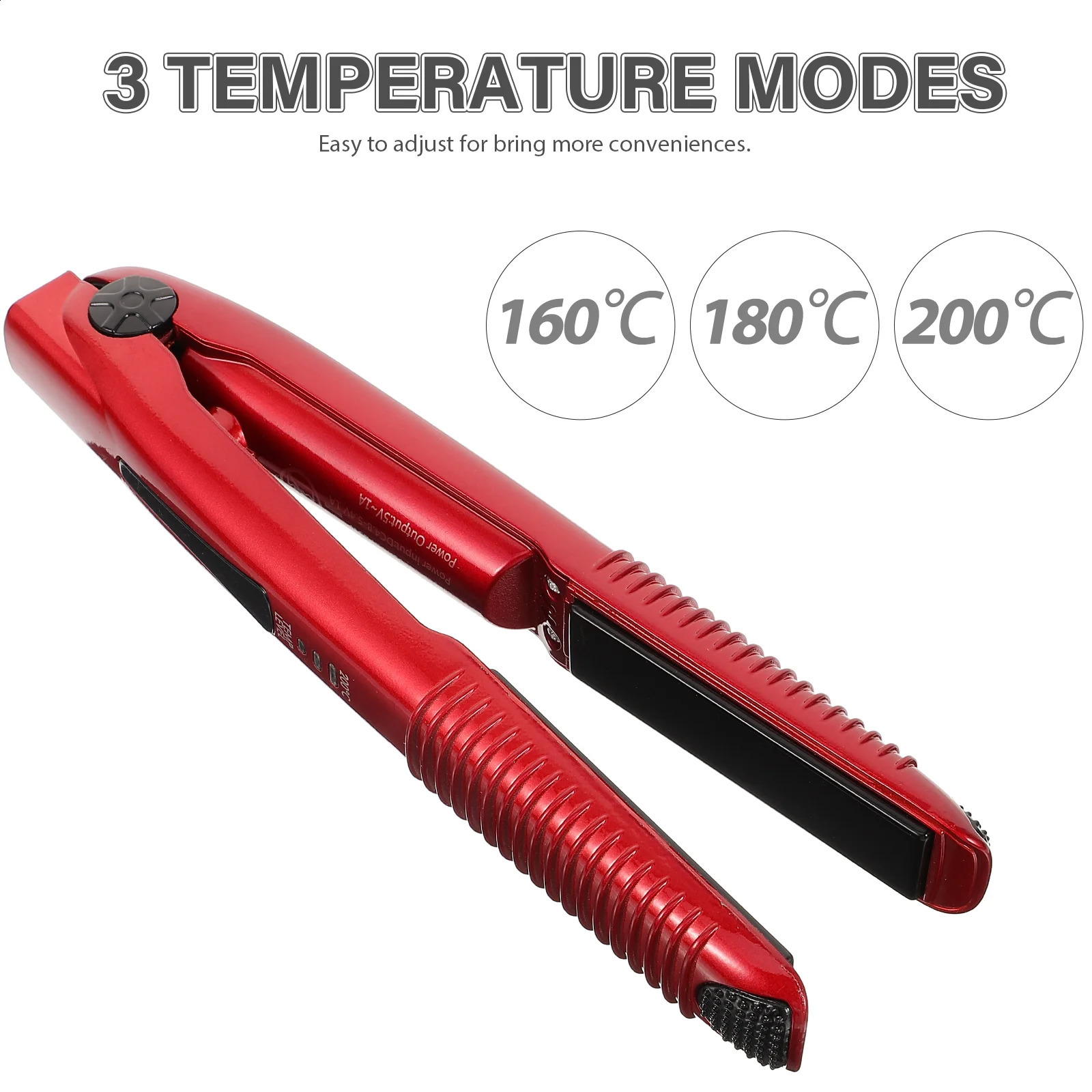 Hair Straightener Cordless Rechargeable Styling Curler Small Wireless Curling Wand Rollers Curlers 241224