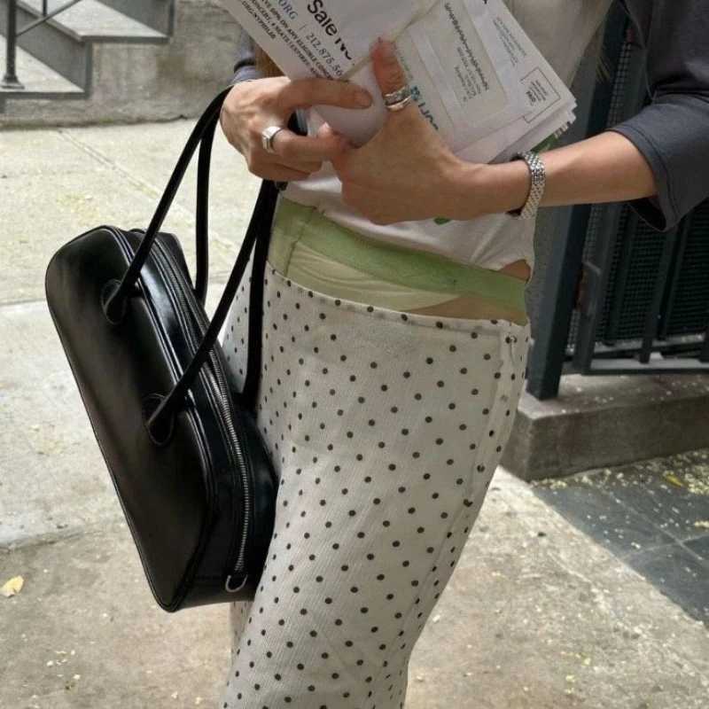 Personality Women Chic Y2k Ahetic Handbags All My Wen Vintage Underarm Bag 2025 Streetwear Luxury Design Shoder Bags Z250515