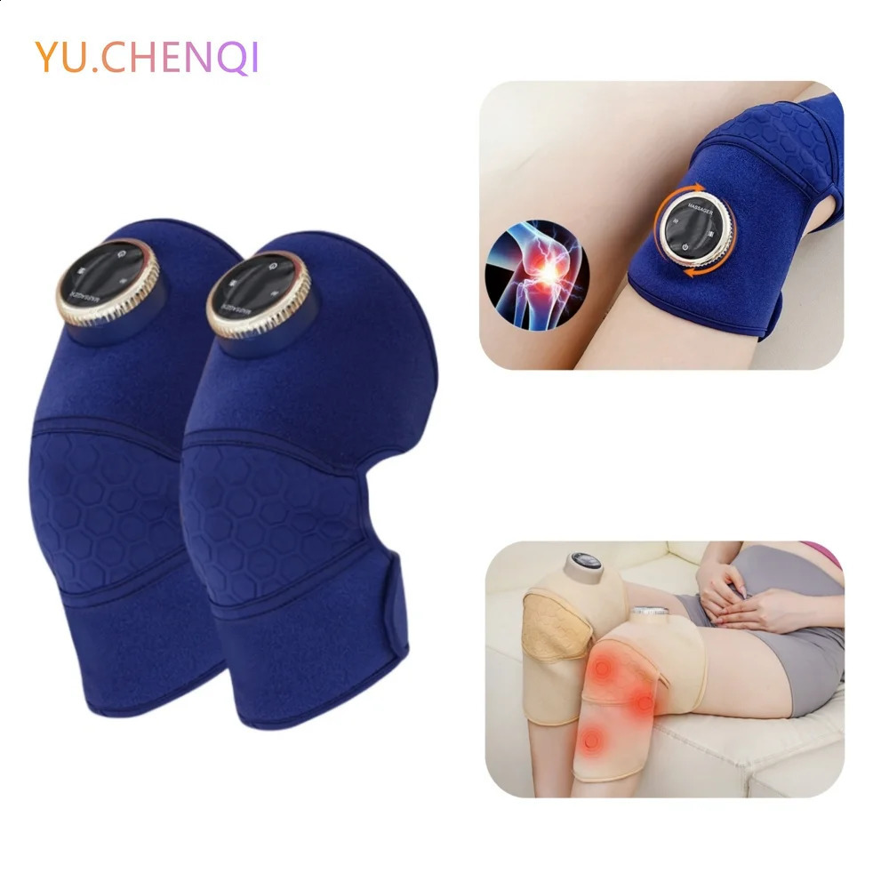 Wireless Vibration Knee Massager Electric Heating Constant Temperature Warm Knee Pad Shoulder Pad Compress Massage 241224