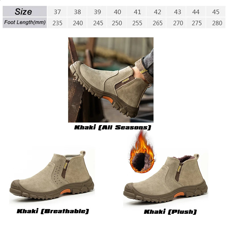 Mens electric welding safety shoes insulation protection sports shoes anti slip work shoes outdoor anti slip hiking shoes 241223