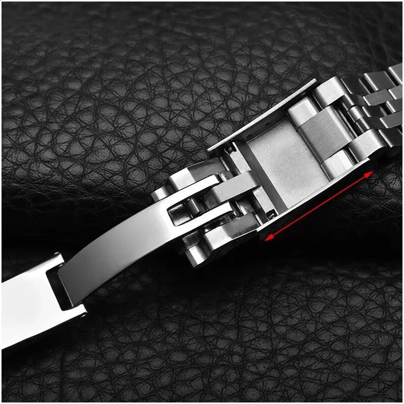 904 Jubilee Watchband For Rolex Sub GMT Yacht Daytona Mens Strap Luxury watch chain Mod Parts Replacement Accessories 241220