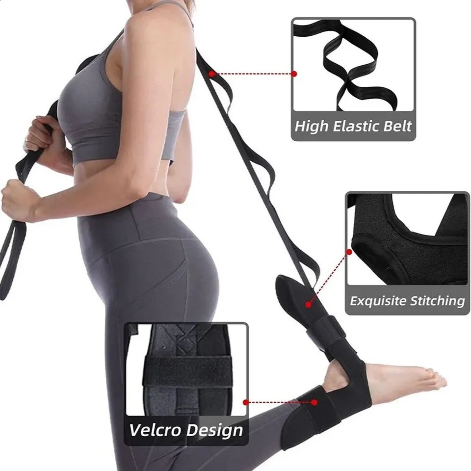 Stretching band stretching yoga fitness ankle joint ligament equipment rehabilitation trai 241216