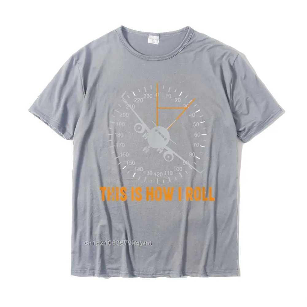 Its interesting that this is how I roll airplane pilot T-shirts cotton mens tops customized T-shirts regular fashion W241223