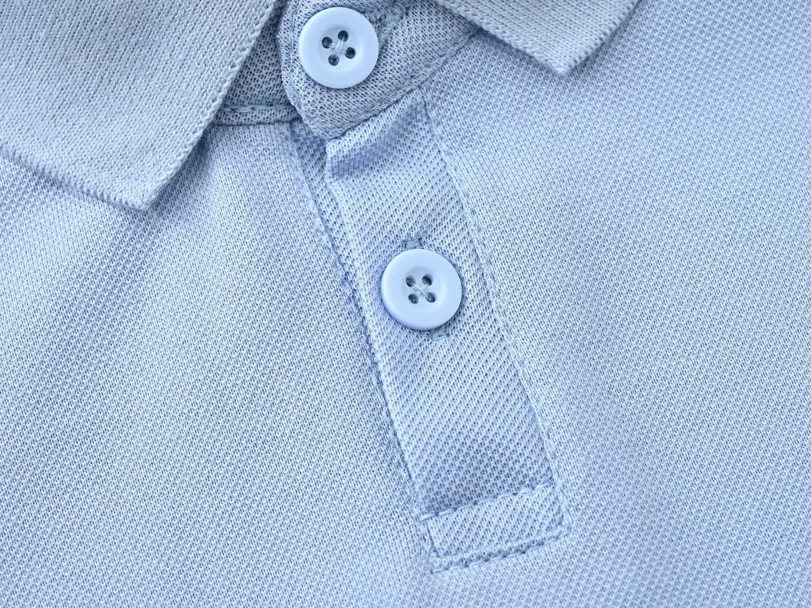 Autumn new children cut lapel long sleeve polo shirt long sleeve t-shirt solid color clown fresh casual shirt W241223