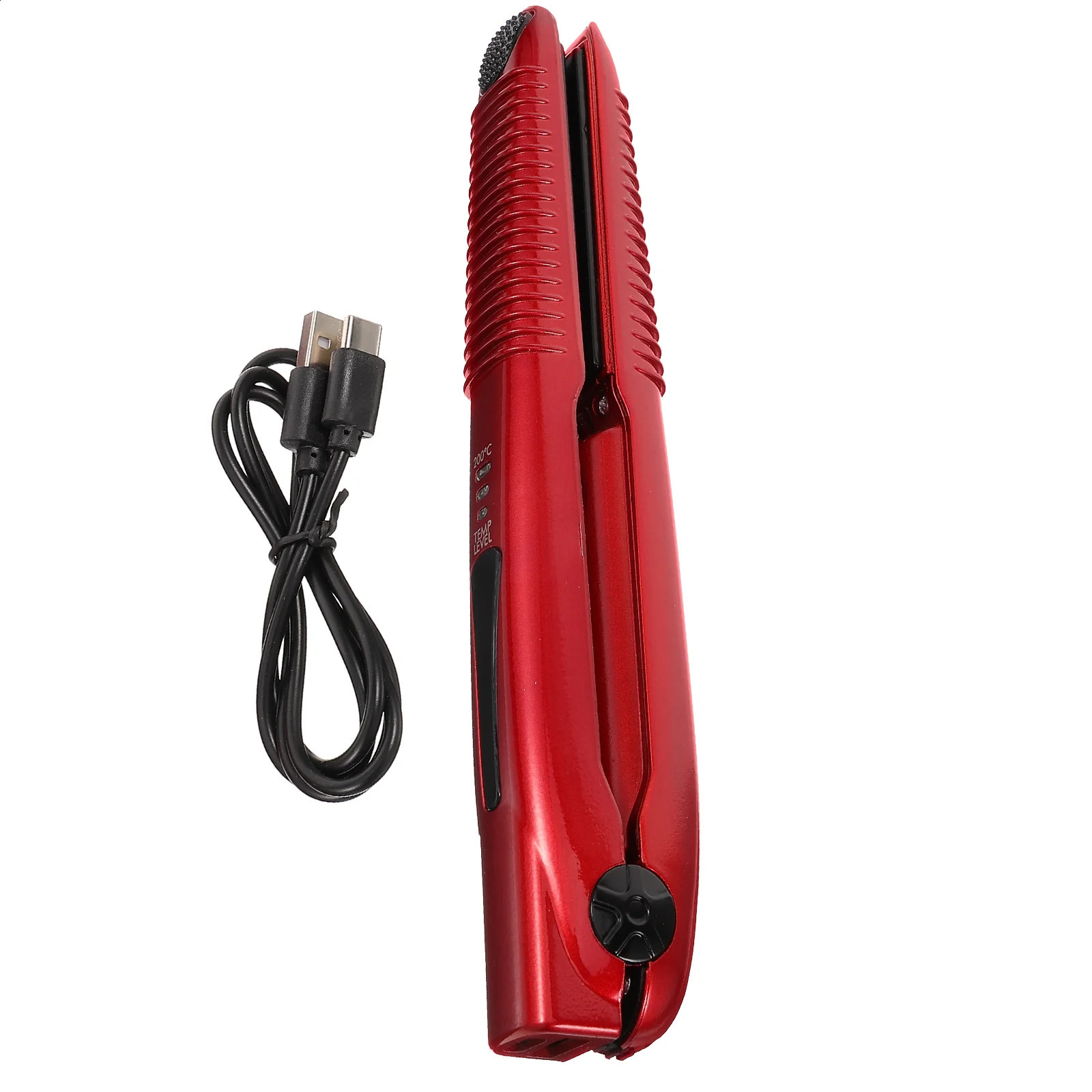 Hair Straightener Cordless Rechargeable Styling Curler Small Wireless Curling Wand Rollers Curlers 241224