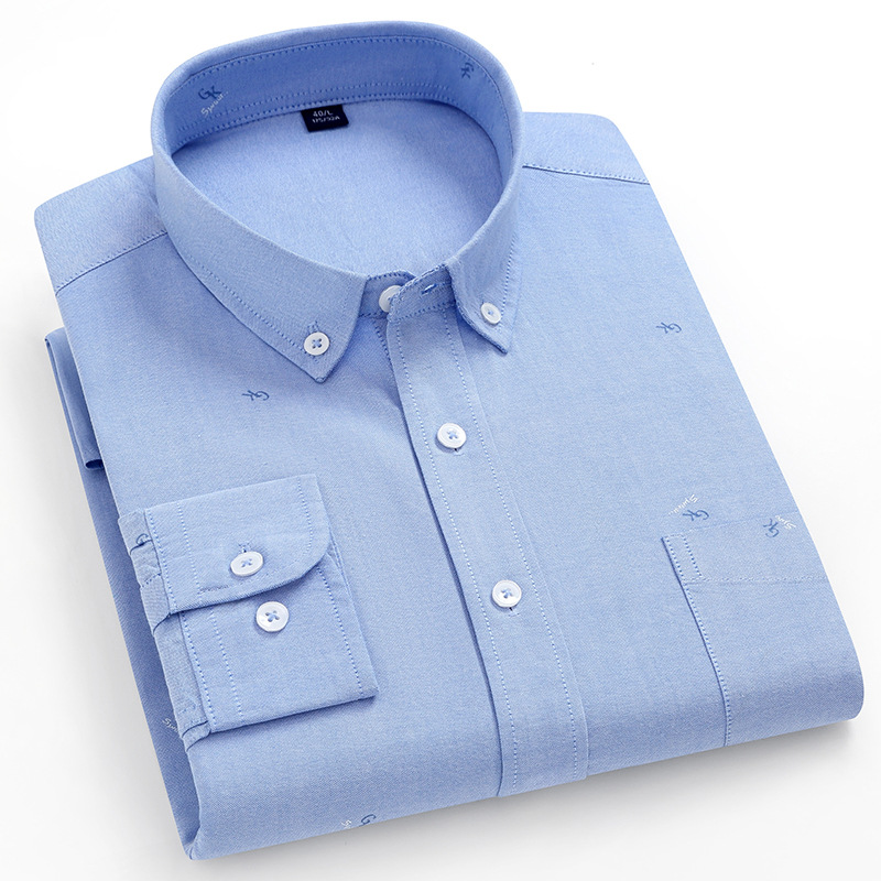 H576 Men's long sleeve slim shirt with suit professional workwear