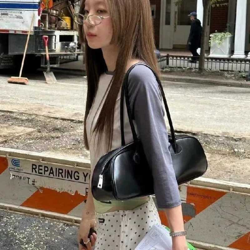 Personality Women Chic Y2k Ahetic Handbags All My Wen Vintage Underarm Bag 2025 Streetwear Luxury Design Shoder Bags Z250515
