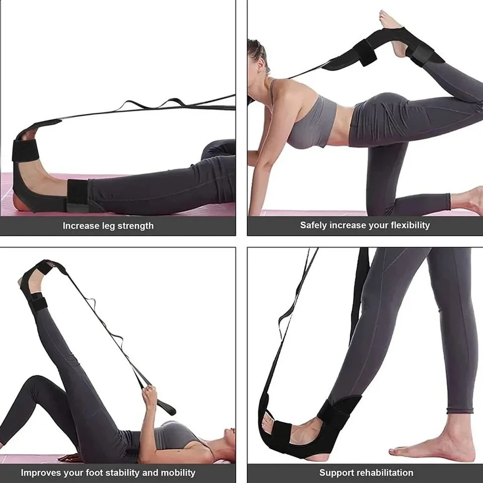 Stretching band stretching yoga fitness ankle joint ligament equipment rehabilitation trai 241216