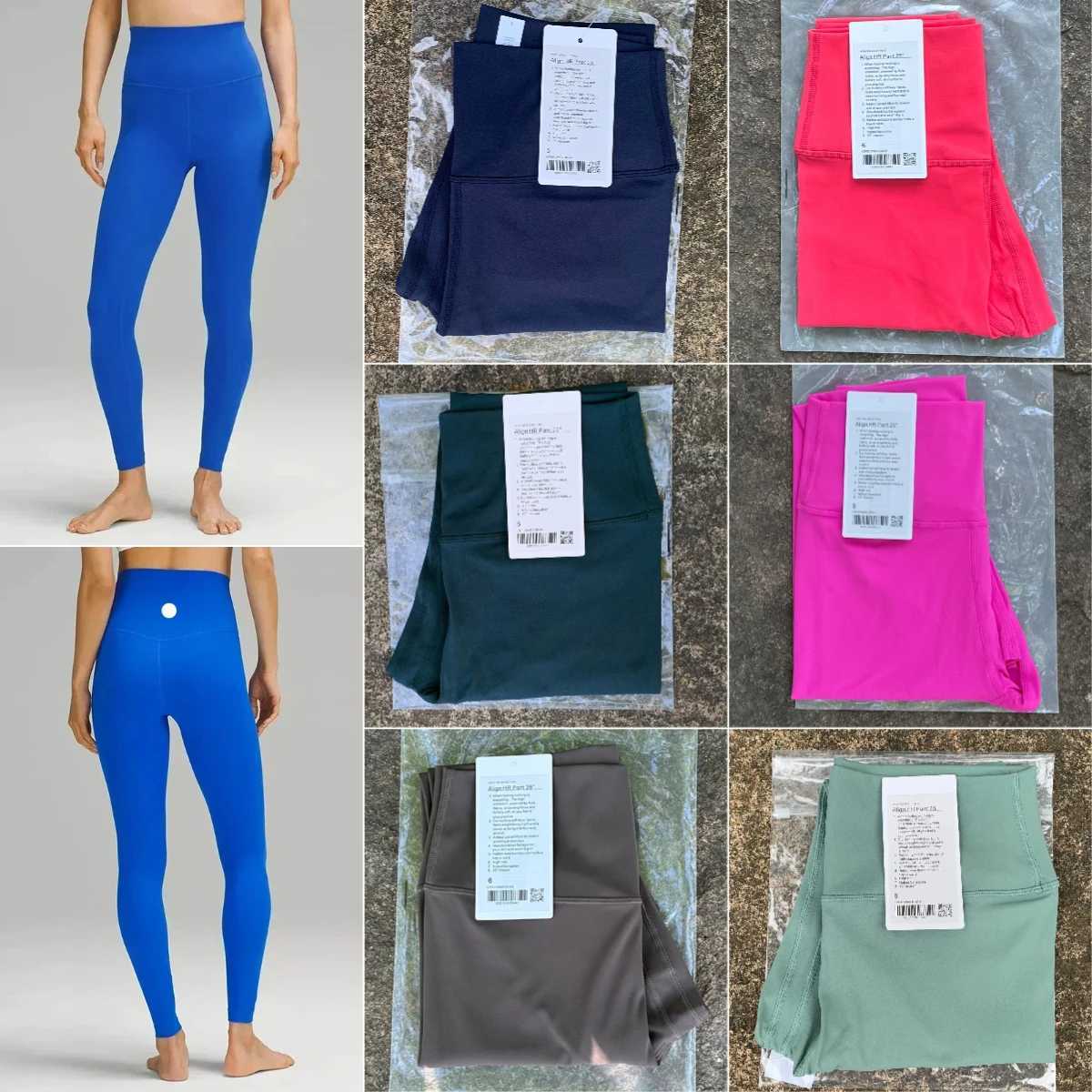 Women's Leggings Womens 25 inch sports tight fitting womens gym pants H241224