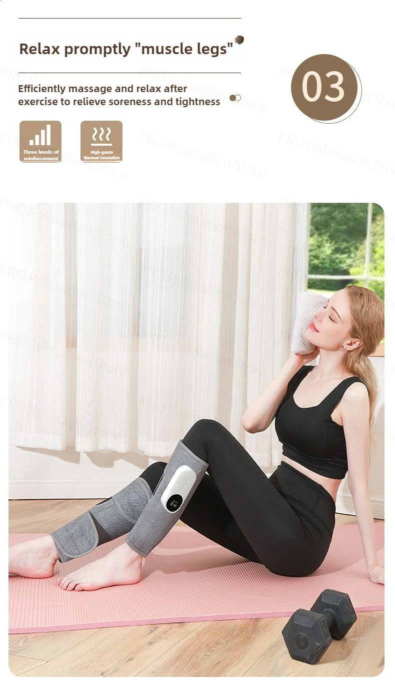 Electric Vibration Calf Massager Air Pressure Leg Massager Feet Massage Masajeador Power Legs Massager Machine Foot Masaje 241224