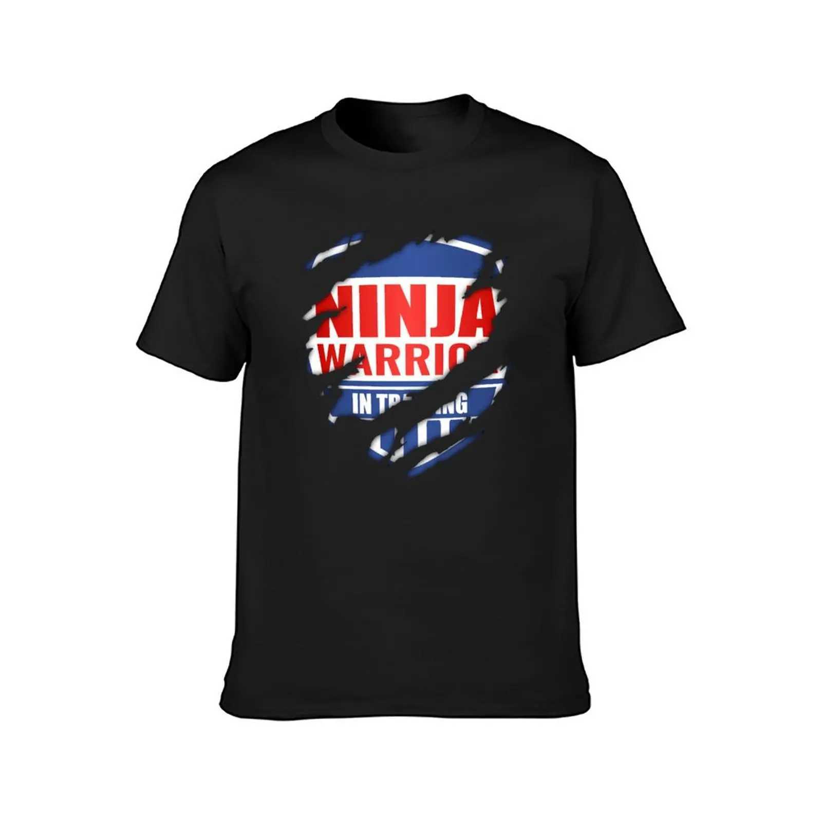 Ninja Warrior Training T-shirt Summer Sportswear Fans Customize Design Their Own Solid Color T-shirt W241223