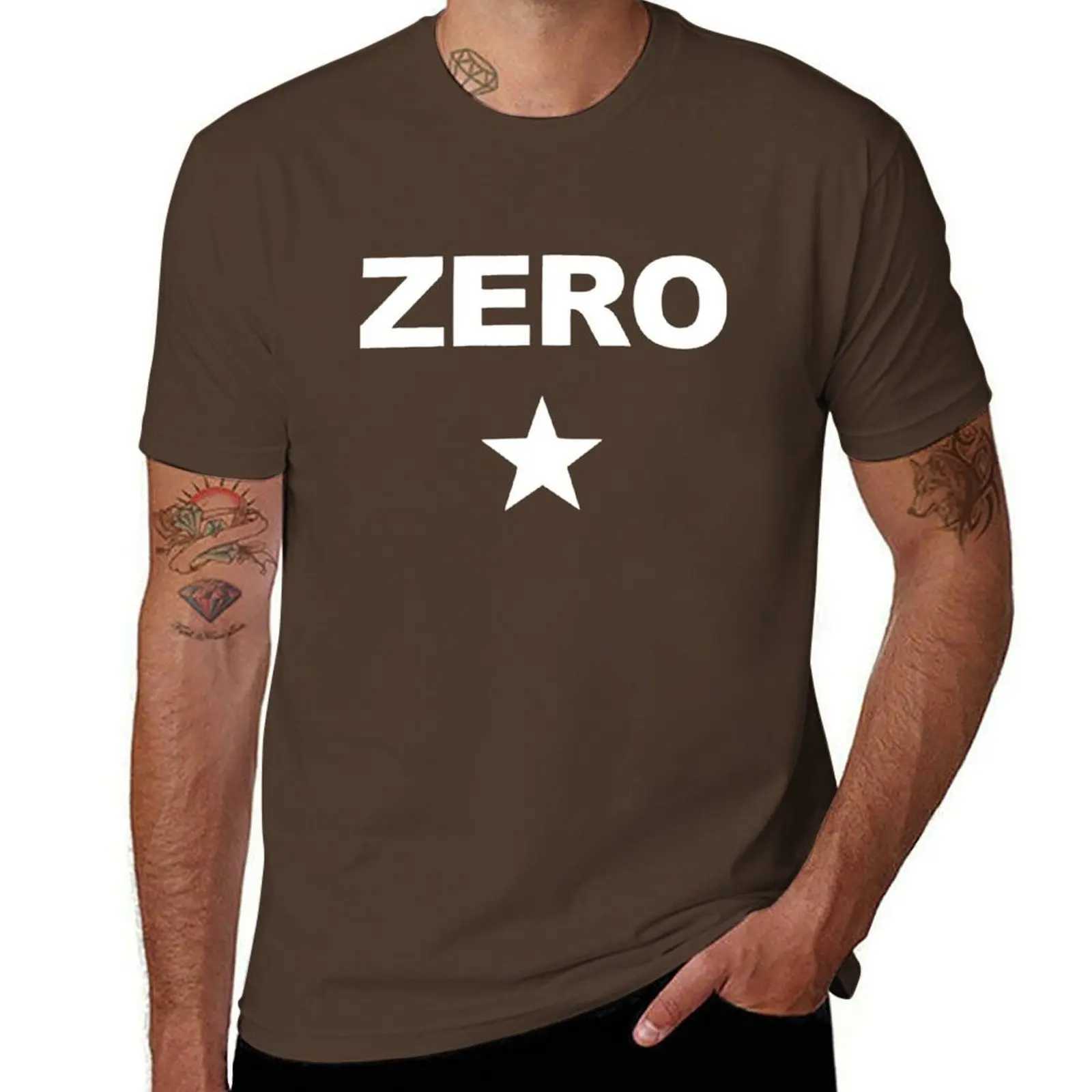 Crushed Pumpkin Zero T-shirt Customized Boys Animal Printed Pure Black Mens T-shirt W241223