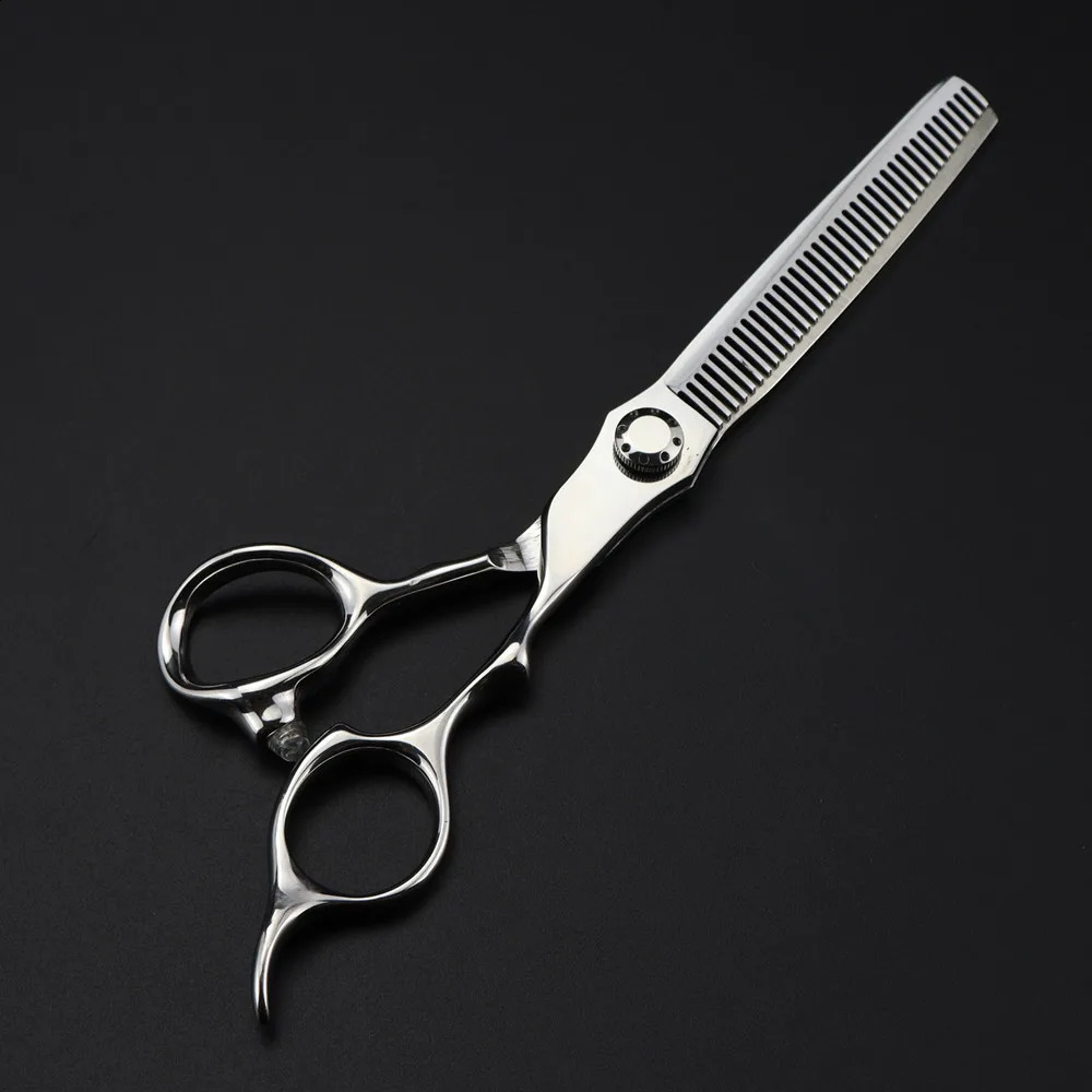 Professional Japan 440c 6.5 Upscale scissor Silver hair scissors cutting barber haircut thinning shears hairdresser scissors 241224