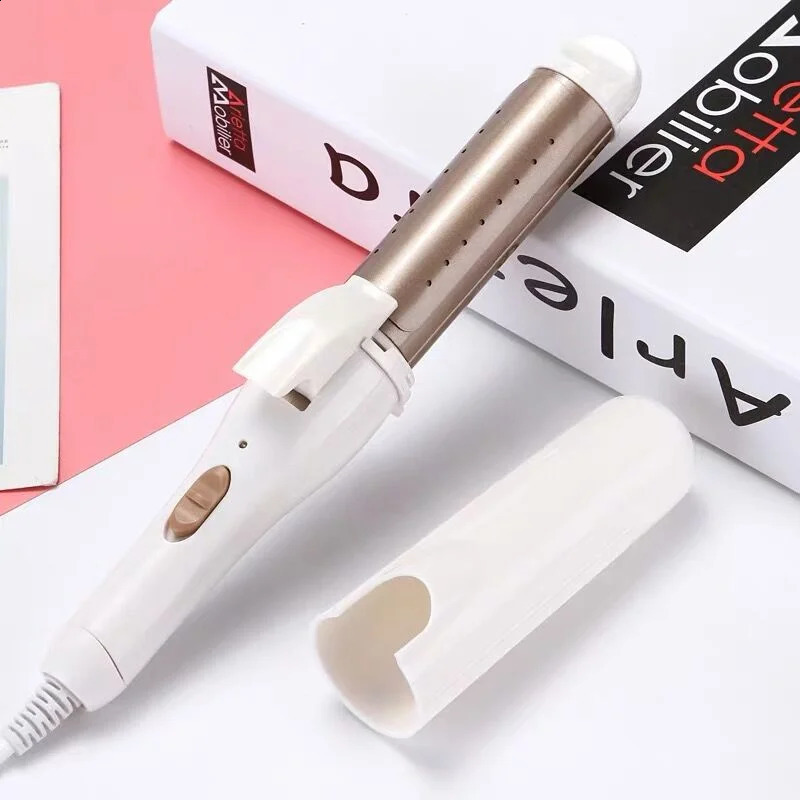 2 in 1 Mini Electronic Ceramic Hair Curler And Straightener Hair Waver Styling Tools 241224