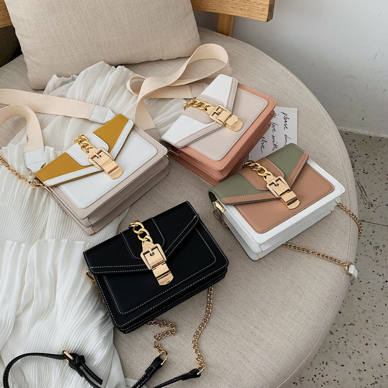 Designer Sling Bag For Ladies: Chic Chain Small Square Shoulder Fashion Crossbody Bag, Design Messenger Purse For Travel New Free Delivery Designer Ba