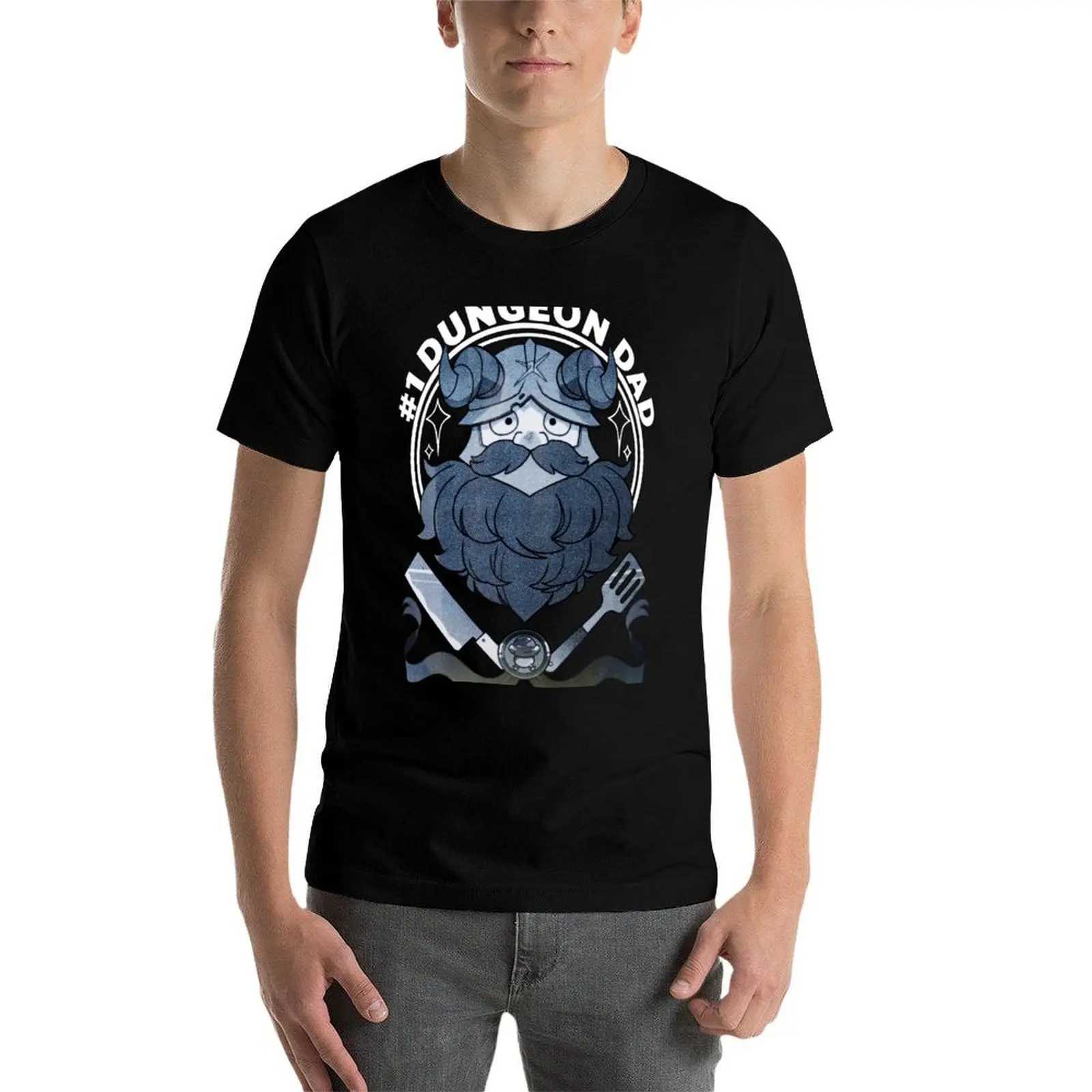 Dungeon Meshi Senshi Dungeon Dad T-shirt Custom T-shirt Size Up Mens Wear W241223