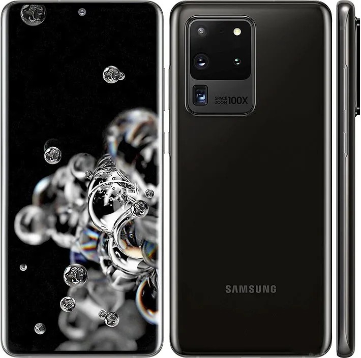 Original Samsung Galaxy S20 Ultra G988U1 5G Mobile Phone 12GB RAM 128GB ROM 6.9'' Snapdragon 865 OctaCore Quad Camera SmartPhone