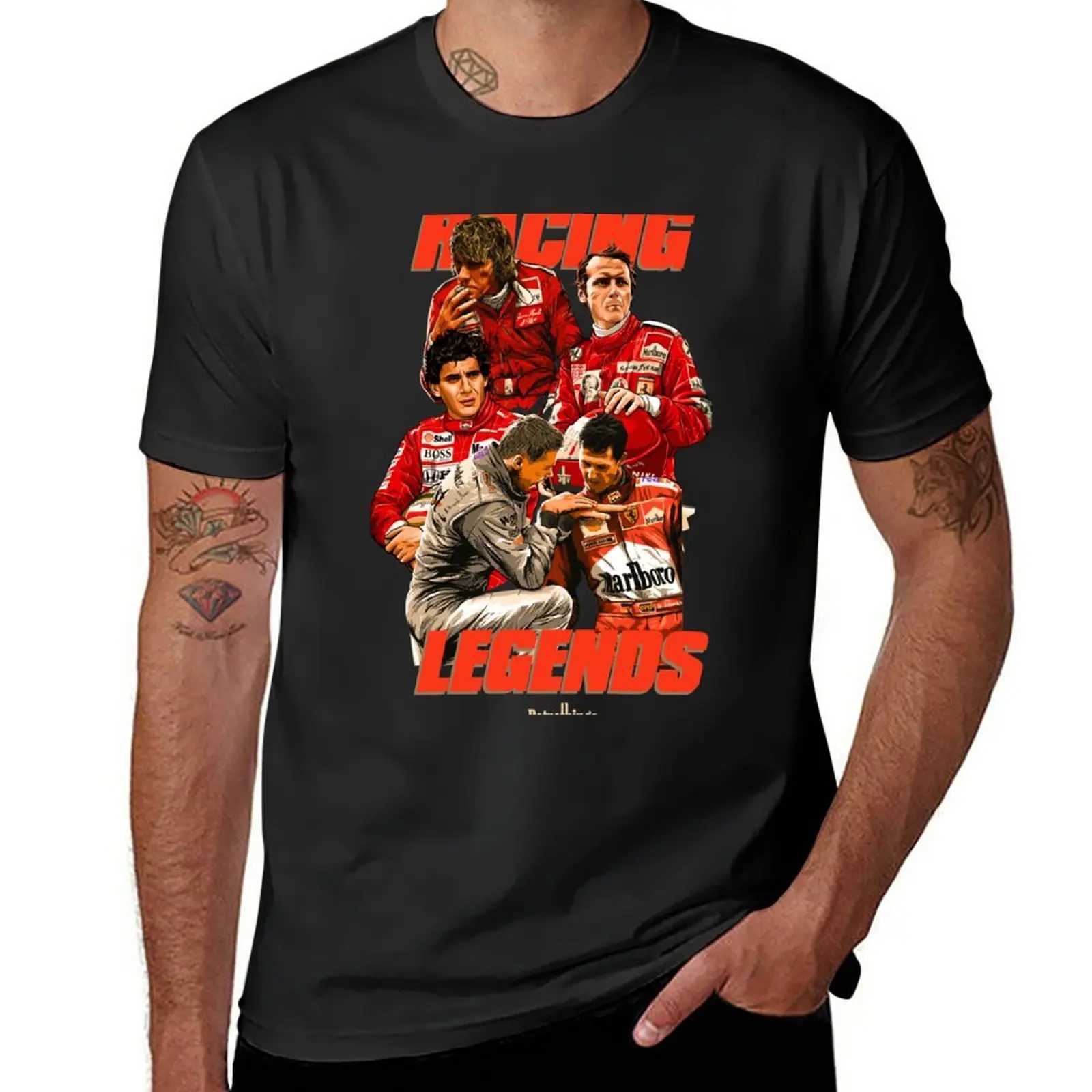 New Formula Racing Legend T-shirts sweaters plain weave T-shirts W241223