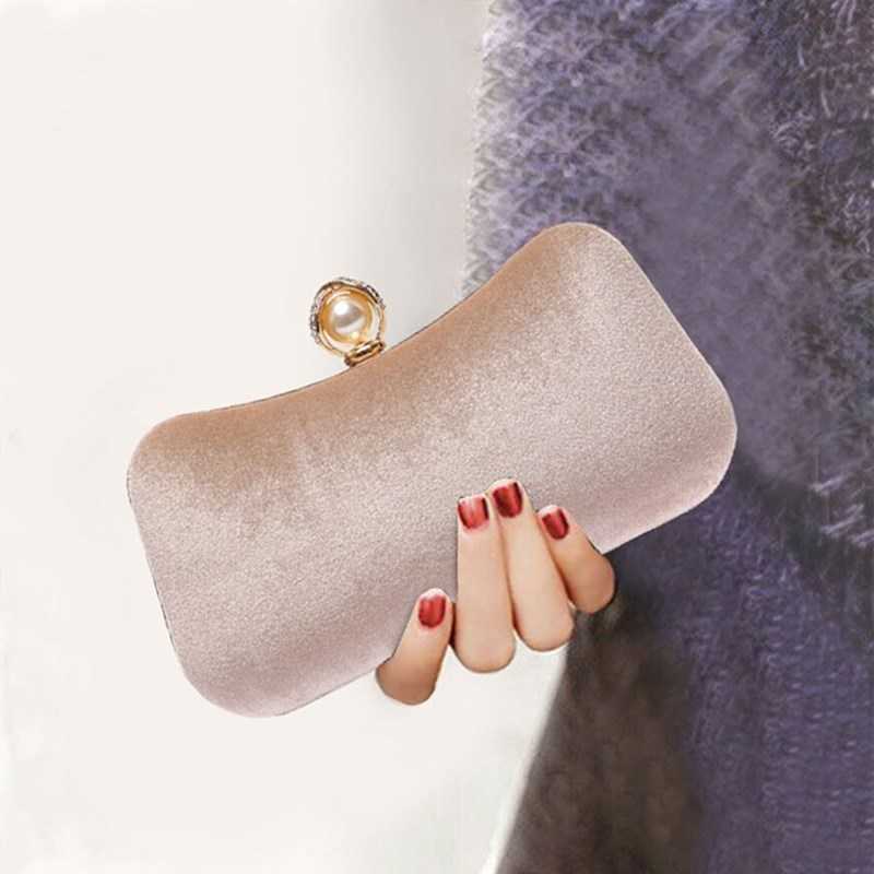 Clutch Bag New Style Velvet Hot Gold Dinner Bag Cheongsam Party Handbag Celebrity Evening Dress Bag Bridesmaid Wedding Bag 240920