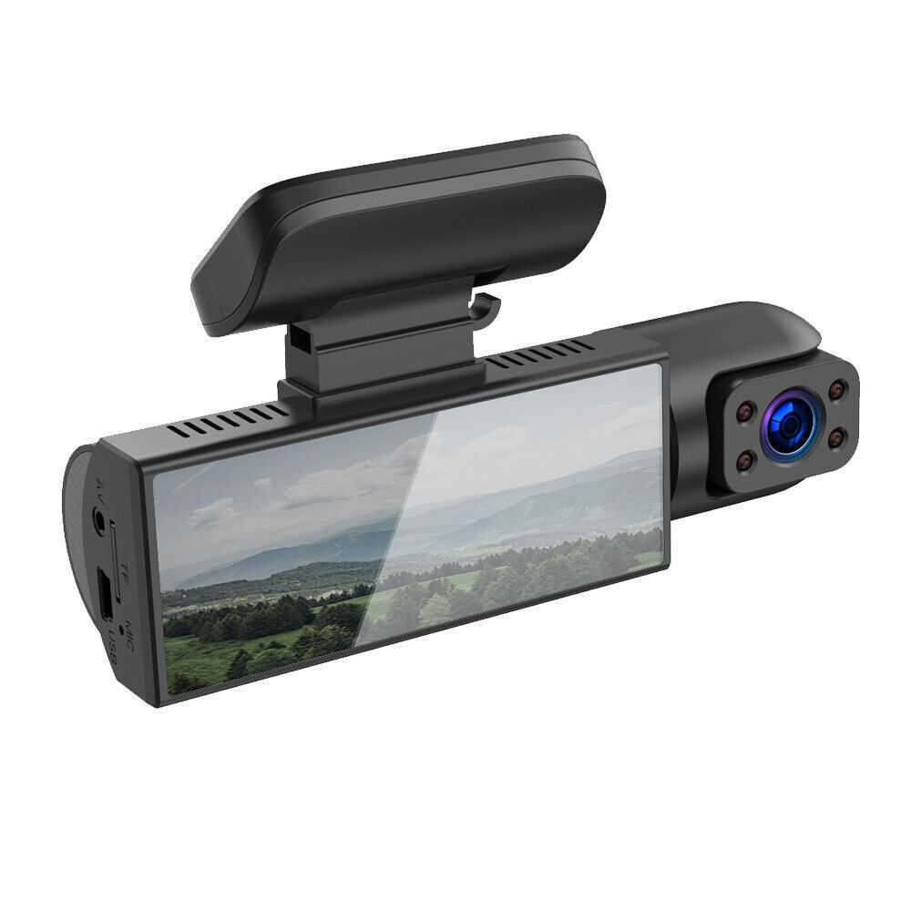 Car DVRs TIESFONG 3.16 car dvr WIFI dual recording 1080P car front interior infrared night vision recorder H241224