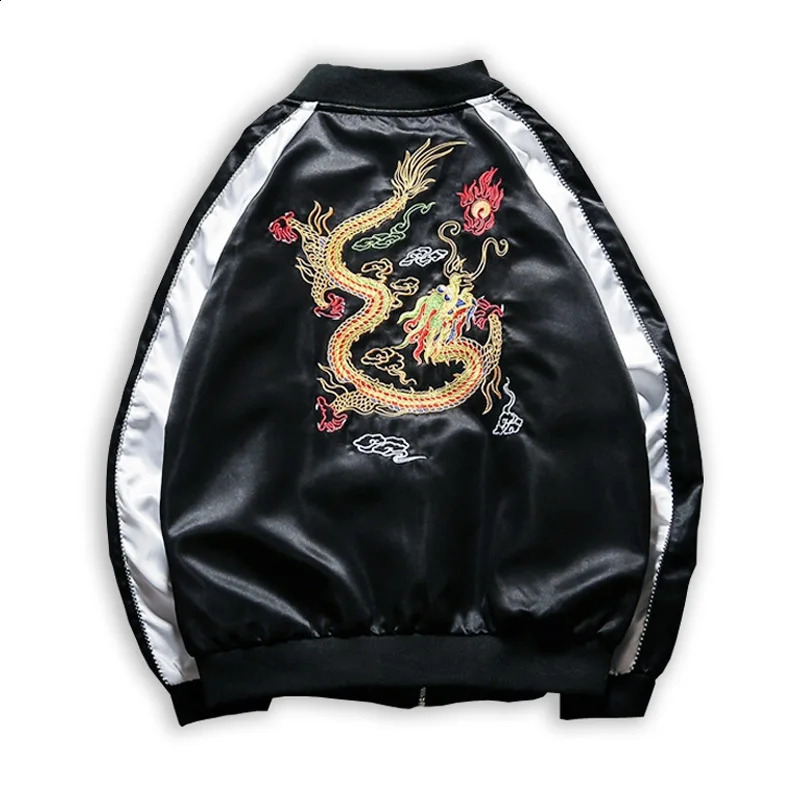 Japanese spring autumn ins crane y jacket female Yokosuka couple baseball uniform student contrast color youth 241218