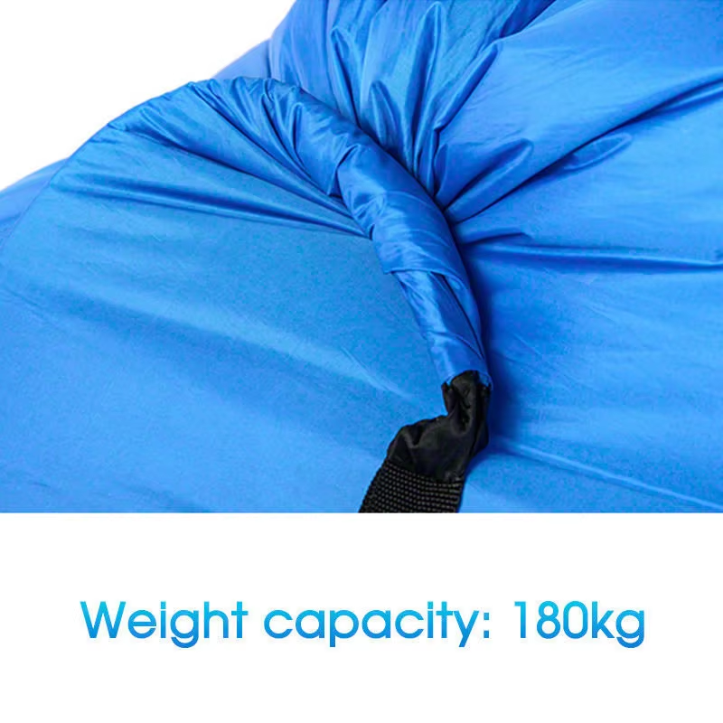 Outdoor folding air sofa inflatable lounger couch sleeping beach bed