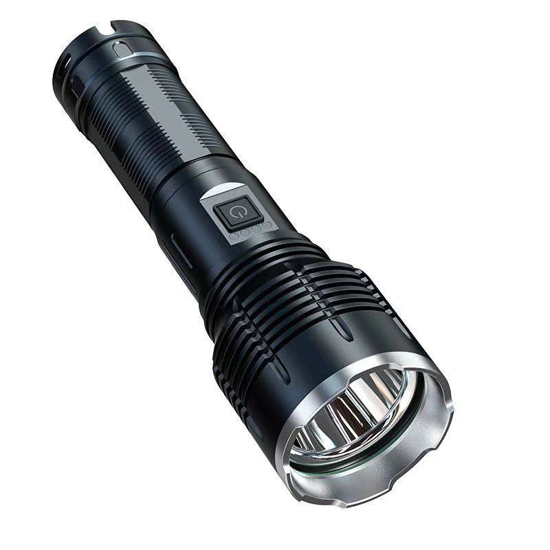Durable Waterproof LED Handheld Torch with Extended Battery Life for Outdoor Activities