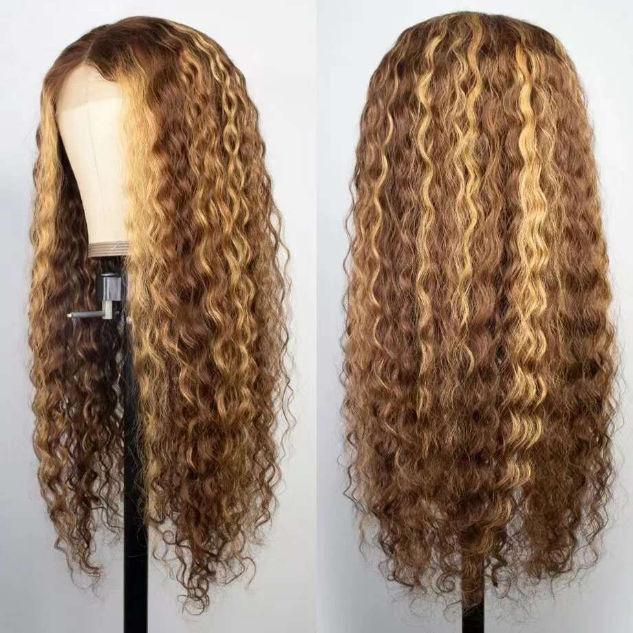 2024 New Product: For Women, Lace Wig Set, Handmade Small Long Roll, Latin American Roll Kq1 Kq1