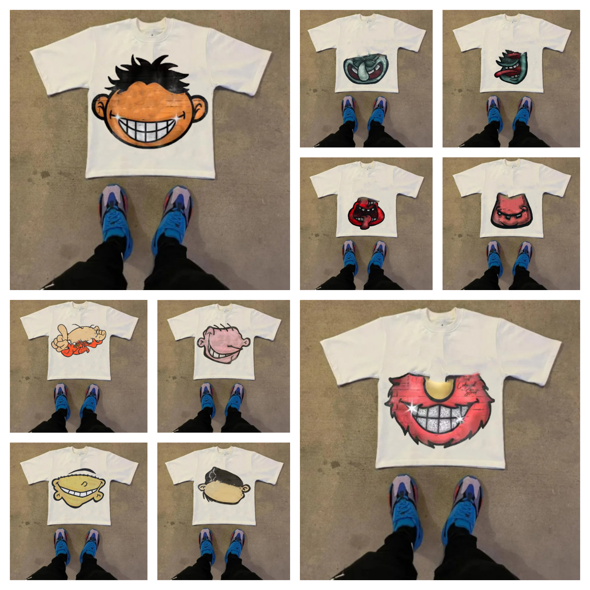 Designer Men's T Shirts Harajuku Y2K Shirt Oversized Vintage Graphic Shirt Couples Streetwear Top Goth American Women Clothes Asian Size S-3XL
